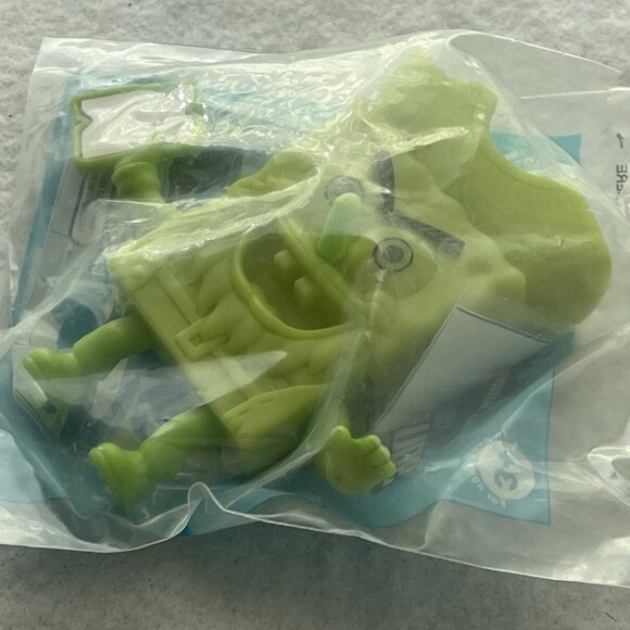 Absorbing Dutchman SpongeBob's Atlantis SquarePantis Glows Burger King Toy 2007 - Picture 4 of 11